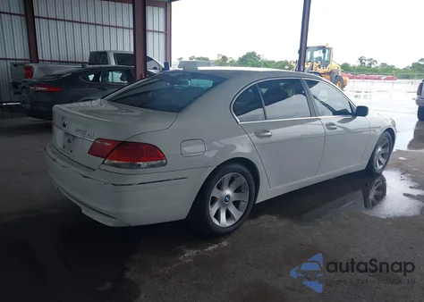 2006 BMW 750Li from USA, damaged, VIN WBAHN83566DT30332